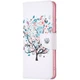 Чохол з малюнком Deexe Color Wallet для Nokia G21 / G11 - Flower Tree - зображення 3