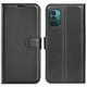 Классический чехол-книжка Deexe Book Type для Nokia G21 / G11 - Black - изображение 1
