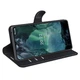 Классический чехол-книжка Deexe Book Type для Nokia G21 / G11 - Black - изображение 5