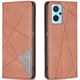 Чохол UniCase Geometric Pattern для Realme 9i / Oppo A76 / Oppo A96 - Coffee - зображення 1