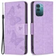 Чохол UniCase Butterfly Pattern для Nokia G21 / G11 - Purple - зображення 1