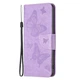 Чохол UniCase Butterfly Pattern для Nokia G21 / G11 - Purple - зображення 2