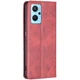 Чохол-книжка з кишеньками UniCase Geometric Pattern для Realme 9i / Oppo A76 / Oppo A96 - Red - зображення 3