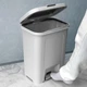 Відро для сміття MVM з кришкою і педаллю BIN-03 18 л Сіре (BIN-03 18L GRAY) - изображение 9