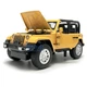 Моделька коллекционная Jeep Wrangler Rubicon машинка металлическая детская игрушечная 1:32 Желтый (8268051) - изображение 3