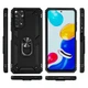 Чехол Shield для Xiaomi Redmi Note 11 / Note 11S Бампер противоударный Black - изображение 4