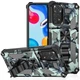 Чохол Military Shield для Xiaomi Redmi Note 11 / Note 11S бампер протиударний з підставкою Turquoise - зображення 1