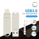 Флешка металлическая 2в1 128ГБ USB-Lightning для Apple iPhone, iPad, iPod, компьютера 128GB OTG - изображение 5