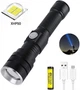 Фонарик аккумуляторный POLICE BL-611 P50 ручной zoom 3 режима работы з/у microUSB Черный (BL611) - изображение 2
