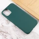 Силиконовый чехол Epik Candy для Apple iPhone 12 Pro Max (6.7") Зеленый / Forest green - изображение 4