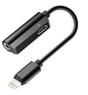 Перехідник для навушників Denmen 2in1 Dual port digital 3.5mm audio - зображення 1
