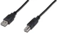 Кабель перехідник USB-принтер 3м чорний - зображення 3