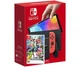 Nintendo Switch (OLED model) Neon Blue-Red + Игра Super Smash Bros. Ultimate (русская версия) - изображение 1