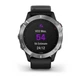 Спортивные часы Garmin Fenix 6 Silver with Black Band (010-02158-00) - изображение 3