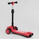 Детский трехколесный самокат Best Scooter LT-11746 с эффектом дыма из турбин, музыкой и подсветкой, Розовый - изображение 5