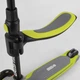 Дитячий триколісний самокат-біговел Best Scooter JS-20815 з сидінням і колесами, що світяться, Сіро-салатовий - зображення 6