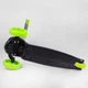 Детский трехколесный самокат Best Scooter LK-70111 со съемным рулем и светящимися декой и колесами, Салатовый - изображение 5