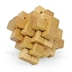 Деревянная 3D головоломка BurrPuzzle Большой крест - изображение 3