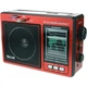 Радиоприемник аккумуляторный MP3 Golon RXUAR 9966 USB С медиаплеером MP3 Red (M45769I) - изображение 2