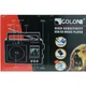 Радиоприемник аккумуляторный MP3 Golon RXUAR 9966 USB С медиаплеером MP3 Red (M45769I) - изображение 5