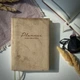 Блокнот з гравіруванням "Personal planner" з велюру Rember Gold - зображення 2