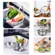 Набір миска друшляк тертка Kitchen Ware 3 предмета - зображення 9