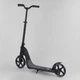 Самокат детский двухколесный Best Scooter от 8 лет широкий руль черный 72378 - изображение 3