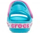 Детские сандалии Crocs Crocband Sandal Kids р 23 темно-бирюзовый/розовый 12856 - изображение 6
