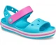 Детские сандалии Crocs Crocband Sandal Kids р 23 темно-бирюзовый/розовый 12856 - изображение 11