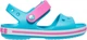 Детские сандалии Crocs Crocband Sandal Kids р 23 темно-бирюзовый/розовый 12856 - изображение 15