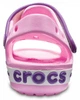 Детские сандалии Crocs Crocband Sandal Kids р 28 светло-розовый/аметист 12856 - изображение 8