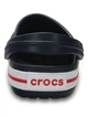 Дитячі сабо Crocs Kids' Crocband™ Clog 22 Темно-синій/червоний 204537 - зображення 9