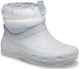 Зимние дутики Crocs Classic Neo Puff Shorty Boot 39 Серый/голубой 207311 - изображение 10