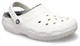 Женские сабо с мехом CROCS Classic Lined Clog 41 белый/серый 203591 - изображение 10