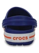 Детские сабо Crocs Kids' Crocband™ Clog 27 Ярко-синий/оранжевый 204537 - изображение 8