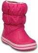 Зимние дутики Crocs Winter Puff Boot Kids 26 Темно-розовый 14613 - изображение 11