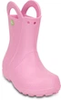 Детские резиновые сапоги (дождевики) Crocs Handle It Rain Boot Kids 27 светло розовый 12803 - изображение 7