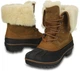 Женские зимние ботинки Crocs Women’s AllCast II Luxe Boot 36 (EU 36-37) коричневый 203431 - изображение 7