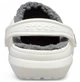 Жіночі сабо з хутром CROCS Classic Lined Clog 38 білий/сірий 203591 - зображення 12