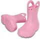Детские резиновые сапоги (дождевики) Crocs Handle It Rain Boot Kids 28 светло розовый 12803 - изображение 9