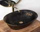 Умивальник (раковина) REA ROMA BLACK MARBLE МАТТ накладний * - изображение 2