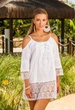 Туника на бретельках с вышивкой Fresh Cotton 1323 F-1c 42(S) Белый - изображение 3
