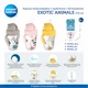 Кружка-непроливайка Canpol babies Exotic Animals с трубочкой и утяжелителем 270 мл Серая (56/606_grey) - изображение 5