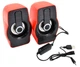 Колонки для ПК PRIME FT-185 RED USB - зображення 6