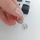 Серьга колечко (1 шт) DeKolie MK1178-1 для хрящика серебряная - изображение 1