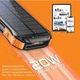 PowerBank с быстрой зарядкой 10000 mAH на солнечной энергии EcoLight SolarTank-10PDQi - изображение 4