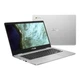 Ноутбук ASUS Chromebook C423 14" HD 4/64GB, N3350 (C423NA-WB04) Серебряный - изображение 1