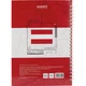 Блокнот Axent на спирали твердая обкл., А5, 96л. Vienna (8032-07-A) - изображение 2