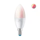 Розумна лампочка WiZ E14 4.9W(40W 806Lm) C37 2200-6500K RGB Wi-Fi (929002448802) - зображення 2