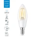 Розумна лампочка WiZ E14 4.9W(40W 470Lm) C35 2700-6500 філаментна Wi-Fi (929003017601) - зображення 7